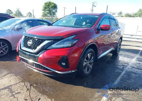 2020 Nissan Murano Sv z USA, uszkodzony, nr VIN 5N1AZ2BJ2LN162520